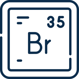 bromine element icon